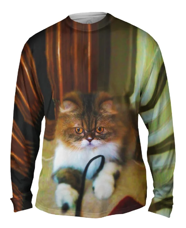 Urban Fashion Long Sleeve Shirt-Fall Soft Kitty Cat