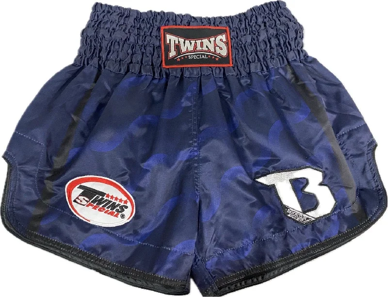 Athletic Running Shorts-Twins Special x Booster Muay Thai Shorts TBT05