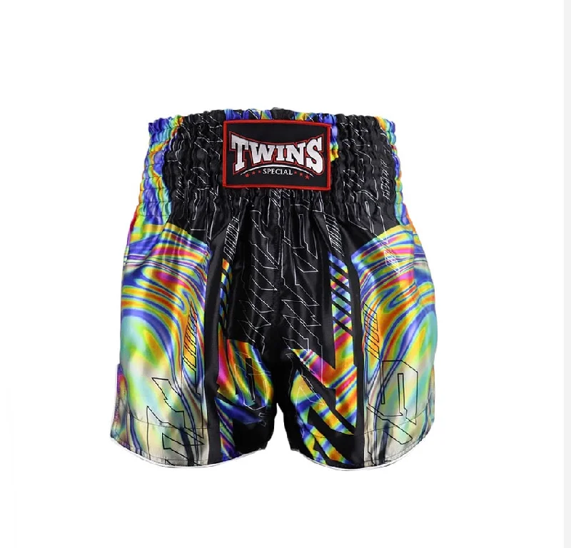 Athletic Jogging Shorts-Twins Special Muay Thai Shorts TBS-AURORA