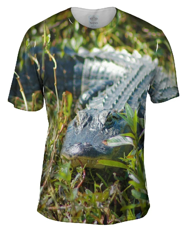 Cool Logo T-shirt-Rambo Alligator