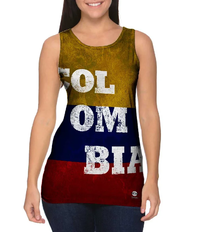 Vintage Logo Tank-Dirty Colombia