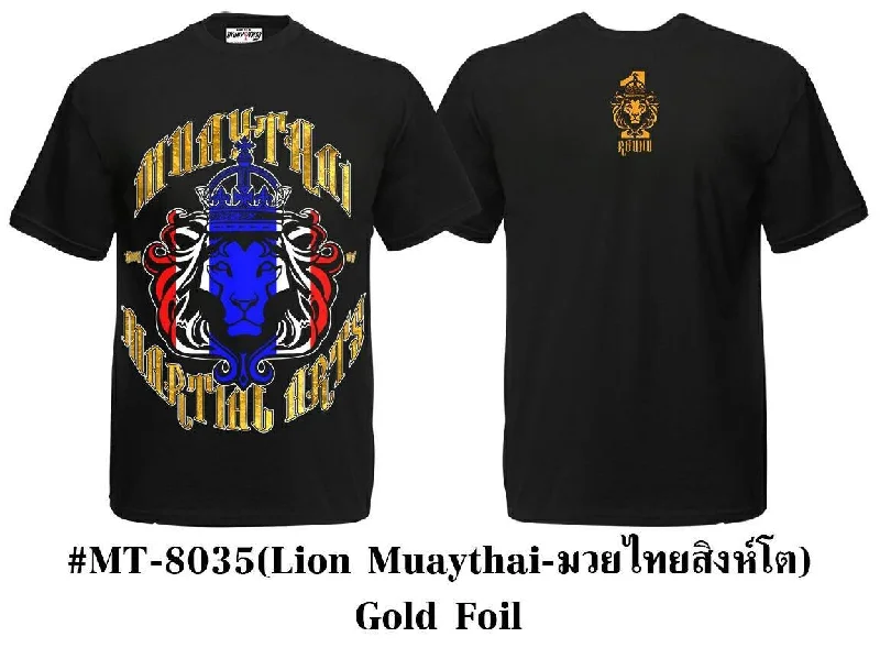 Artistic Print T-shirt-Muay Thai T-Shirt MT-8035