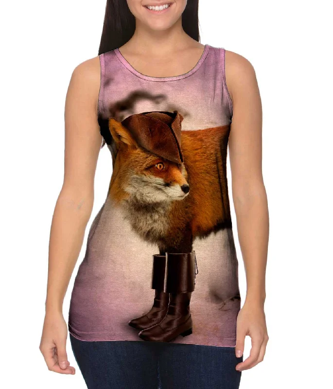 Classic White Tank Top-Colonial Fox