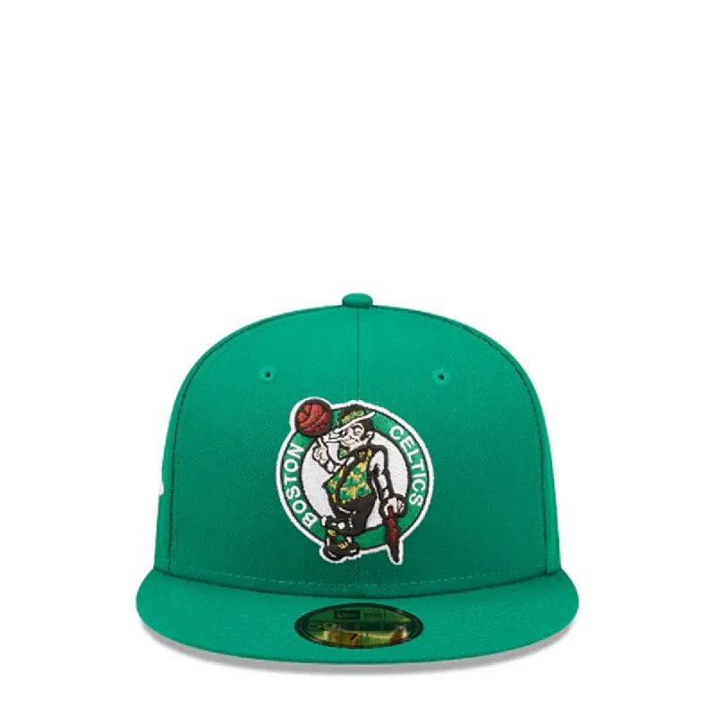 Bold Print Hat-59FIFTY BOSTON CELTICS ICON FITTED CAP