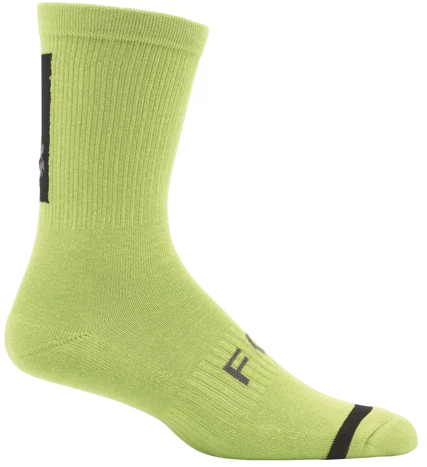 Cozy Soft Lounge Socks-Fox Racing 8" Defend Sock - Pale Green