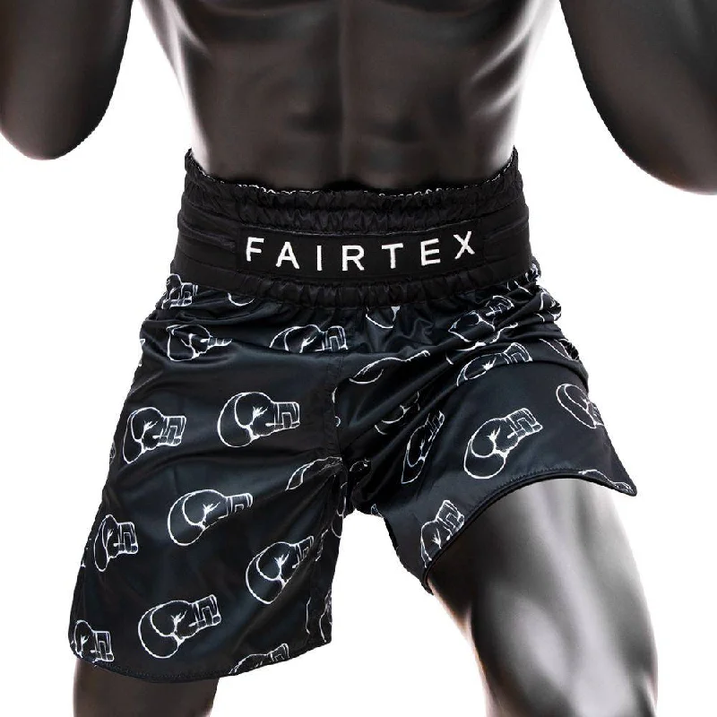 Classic Black Shorts-Fairtex Boxing Shorts-BT2006