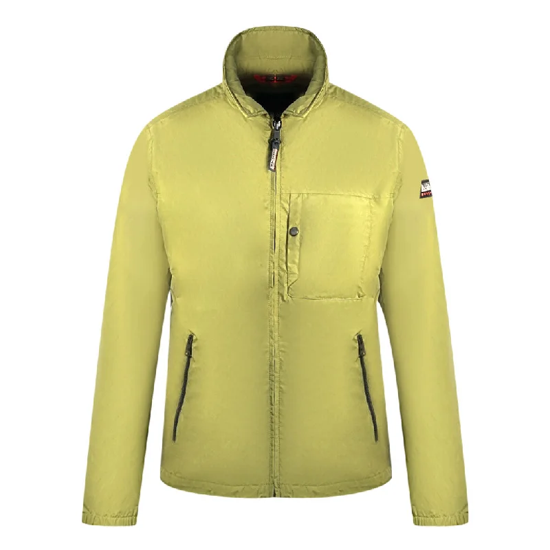 Lightweight Bomber Jacket-Napapijri A Lathuille Olive Green Jacket