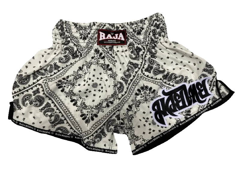 Cool Camouflage Shorts-Raja Shorts Indian White R165