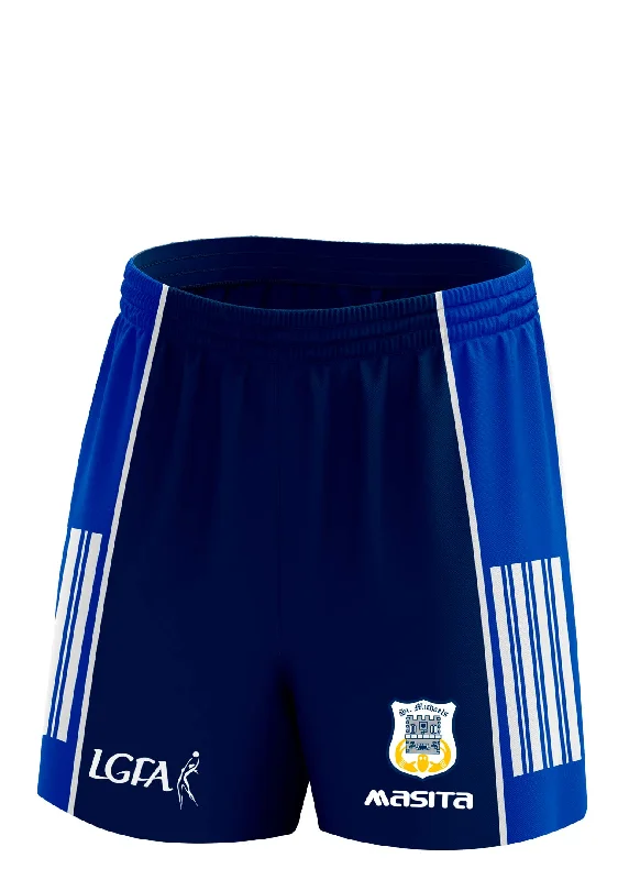 Cool Patterned Shorts-St. Michael's Ladies GAA Match Shorts Adult