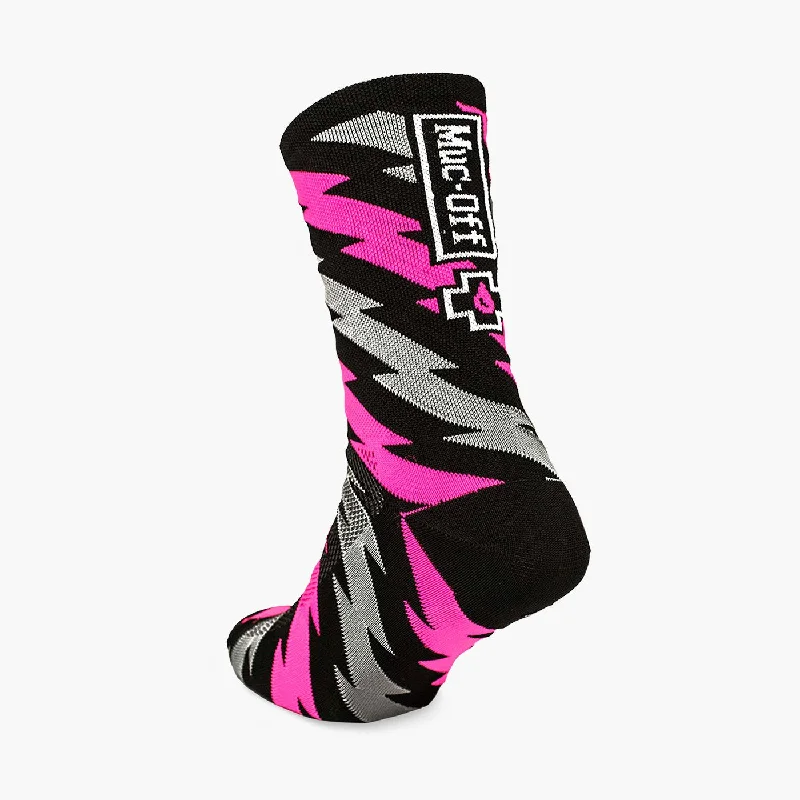 Cozy Indoor Socks-MTB Socks - Bolt