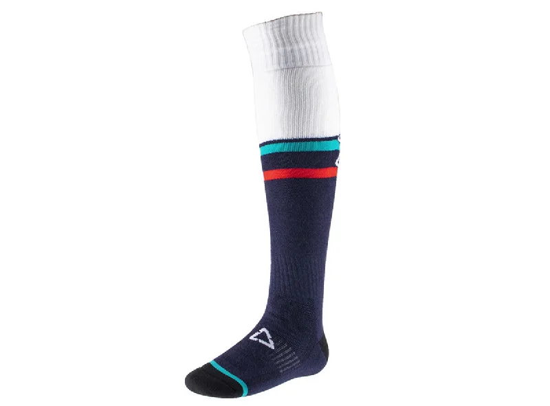 Classic Cotton Crew Socks-Leatt Moto Socks - Royal - 2022