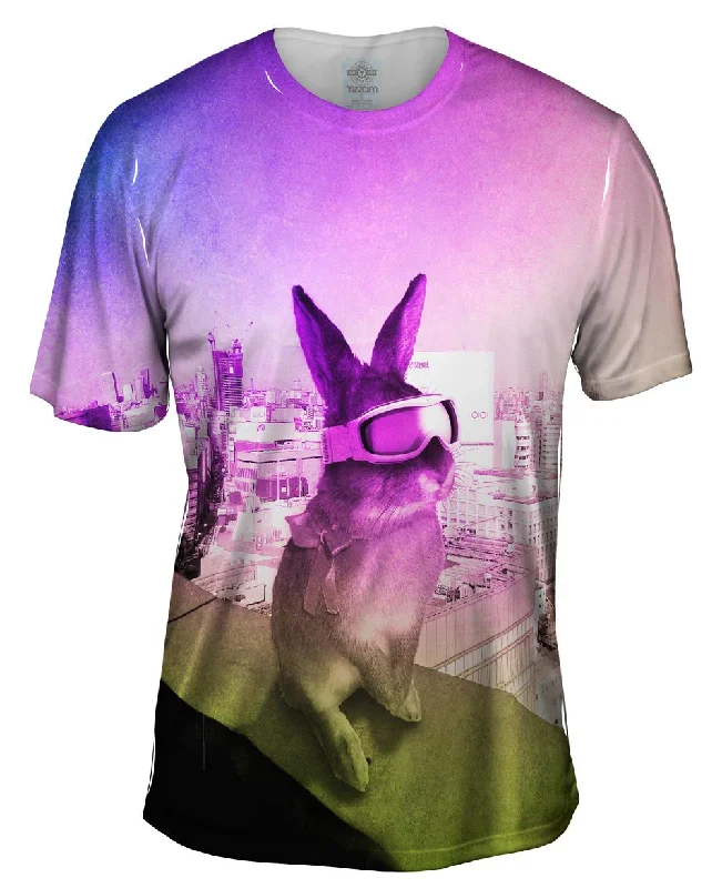 Adventure Graphic T-shirt-City Rabbit