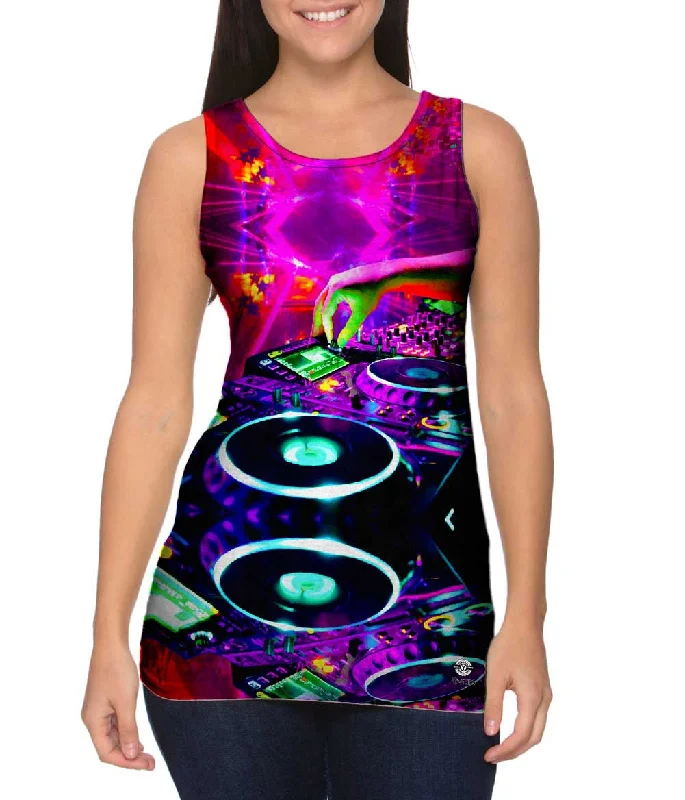 Sports Training Tank-Edm Make Me Dance