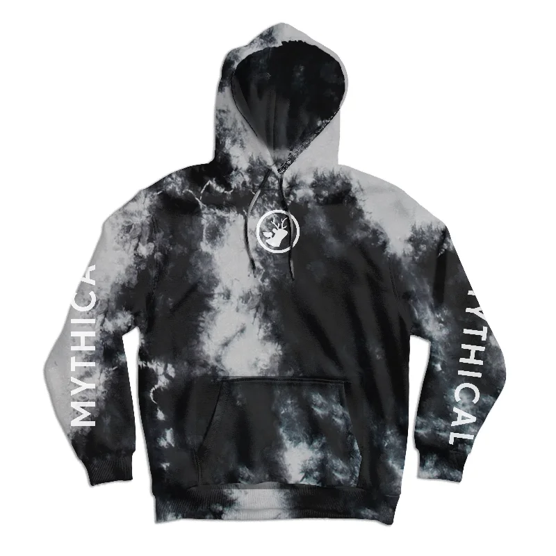 Custom Text Hoodie-Mythical Crystal Wash Hoodie