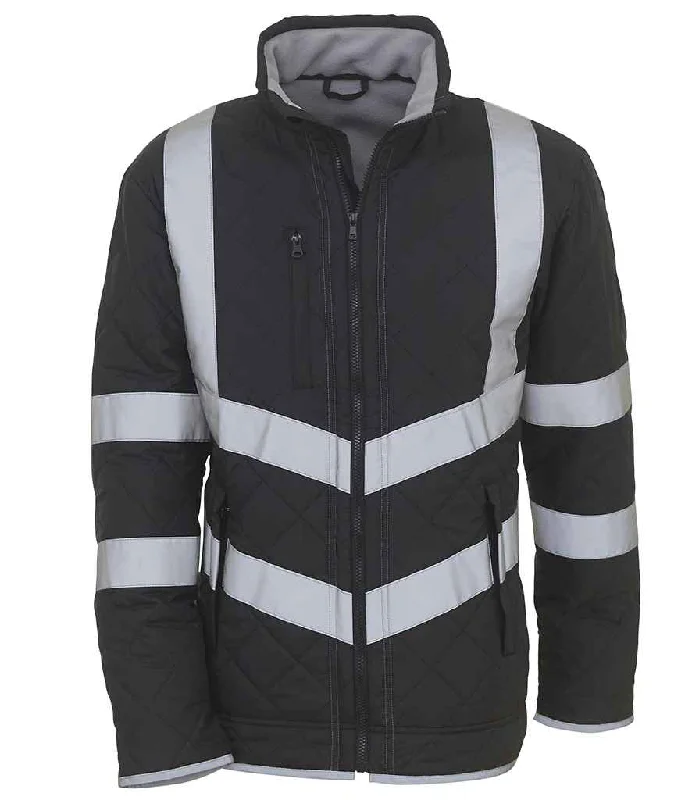 Adventure Travel Jacket-Yoko Hi-Vis Kensington Jacket | Black