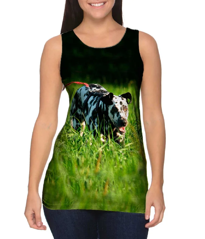 Classic Sports Tank Top-Dalmation On Hunt