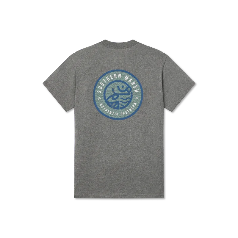 Motivational Graphic T-shirt-Circle Catch Tee