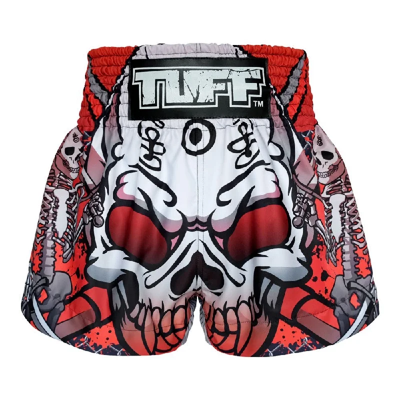 Custom Design Shorts-Tuff Muay Thai Shorts TUF-MS 619-BLK