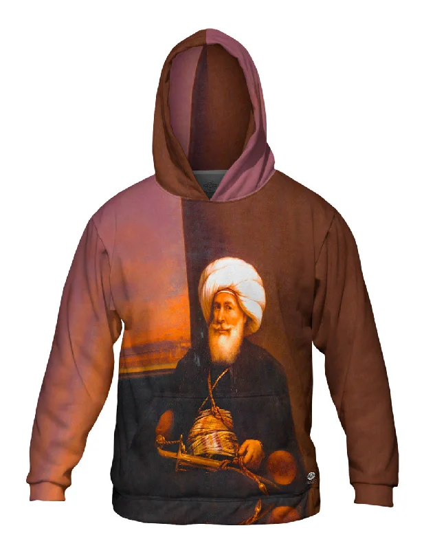 Vintage Graphic Hoodie-Auguste Couder - "Mehemet Ali Viceroy of Egypt." (1841)