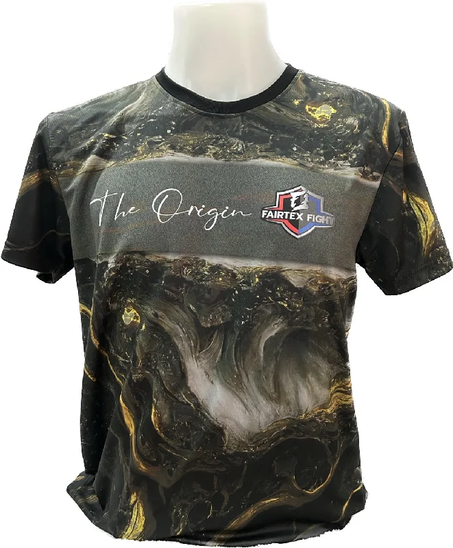 Artistic Design T-shirt-Fairtex Fight T-Shirt The Origin Black