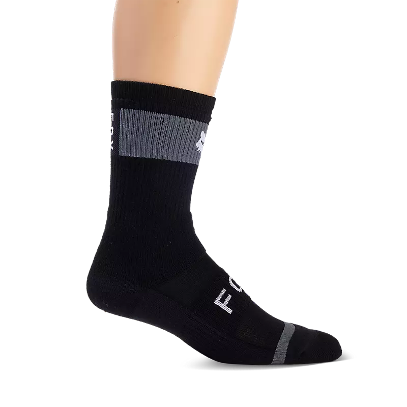 Fashionable Color Block Socks-Fox Racing Defend Water Sock - Black