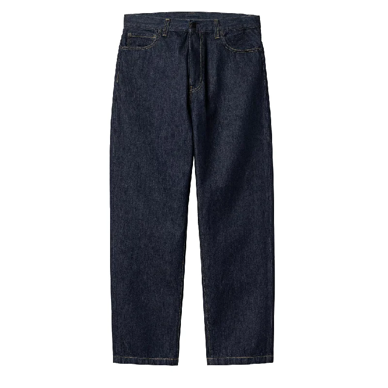 Vintage Fit Pants-Carhartt WIP Aaron Pant Blue Rinsed