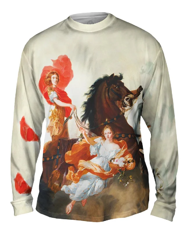 Motivational Long Sleeve Shirt-Gerard De Lairesse - "Apollo And Aurora" (1641)