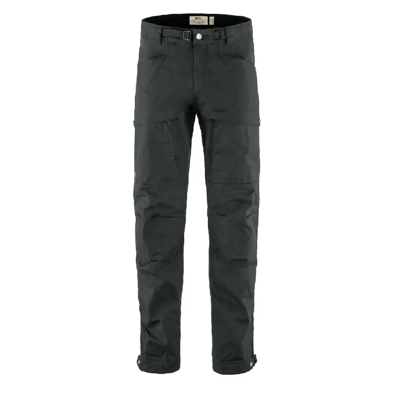 High-Waisted Jogger Pants-Fjallraven Singi X-Trousers Short Leg Dark Grey