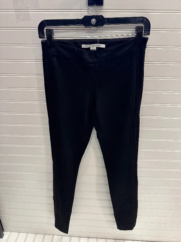 Cool Street Style Pants-Pants Designer By Diane Von Furstenberg In Black, Size: 0