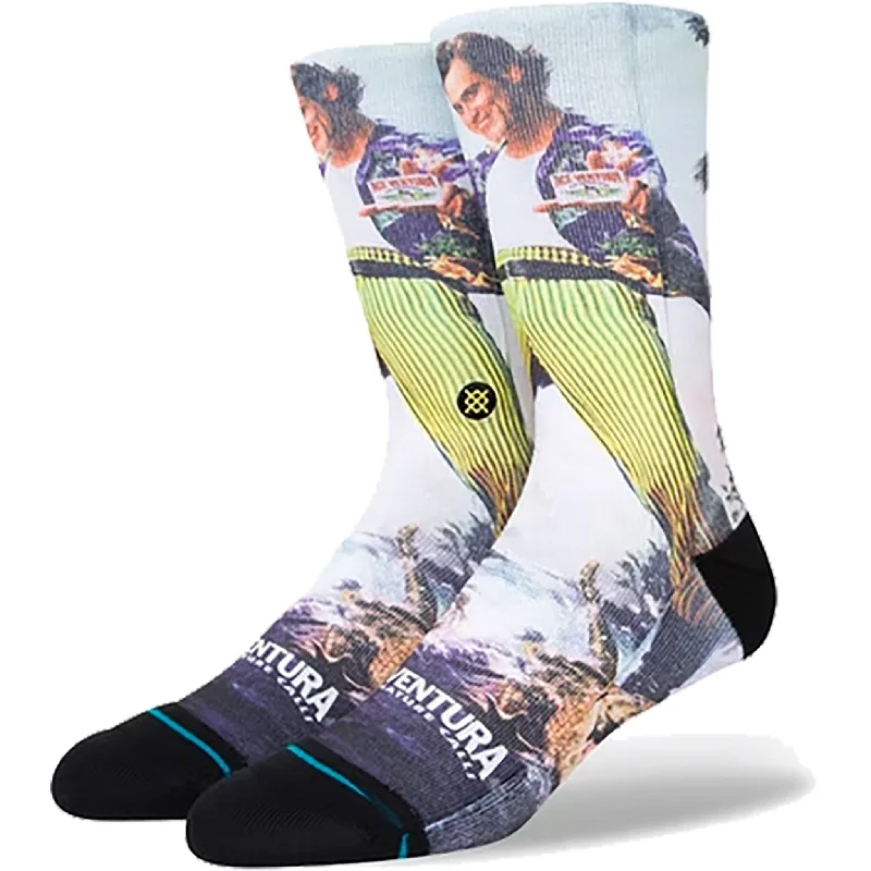 Custom Logo Socks-Stance Ace Ventura When Nature Calls Crew Black