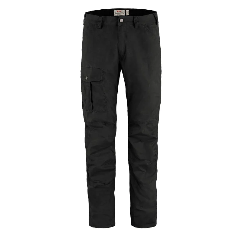 Cozy Wool Pants-Fjallraven Nils Trousers Black