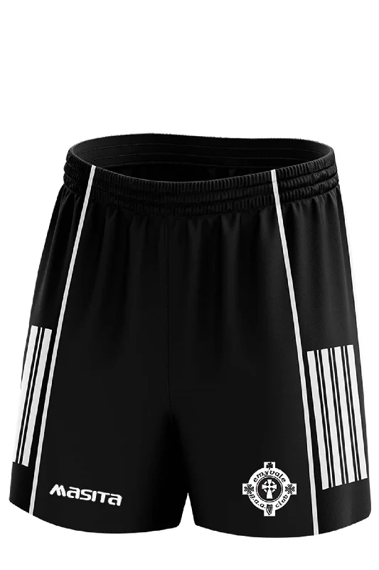 Stylish Cargo Pocket Shorts-Emyvale GAA Avoca Style Training Shorts Adult