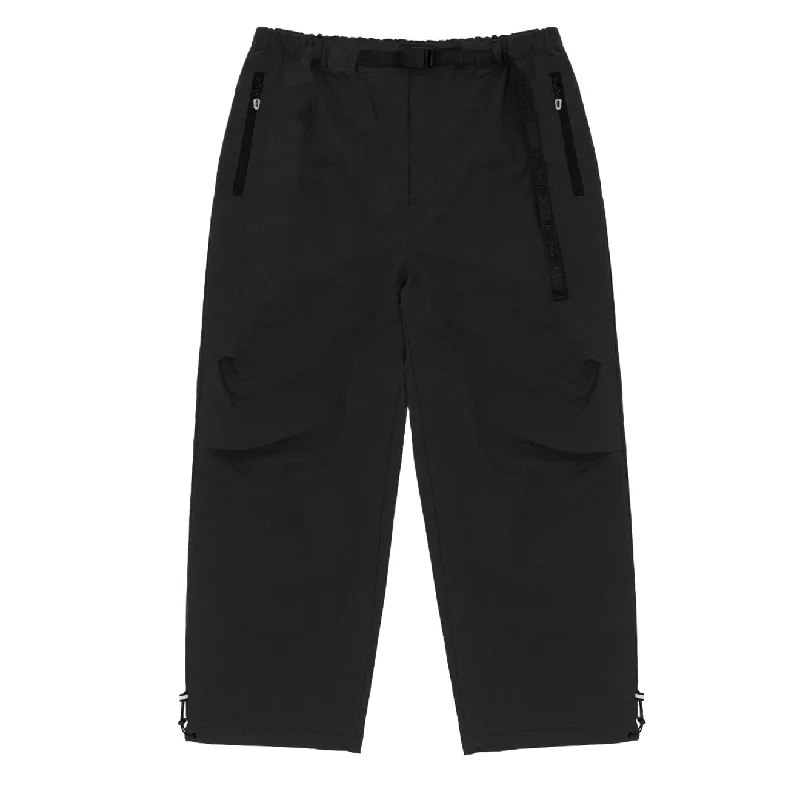 Custom Text Pants-Hikerdelic Parachute Pant - Black