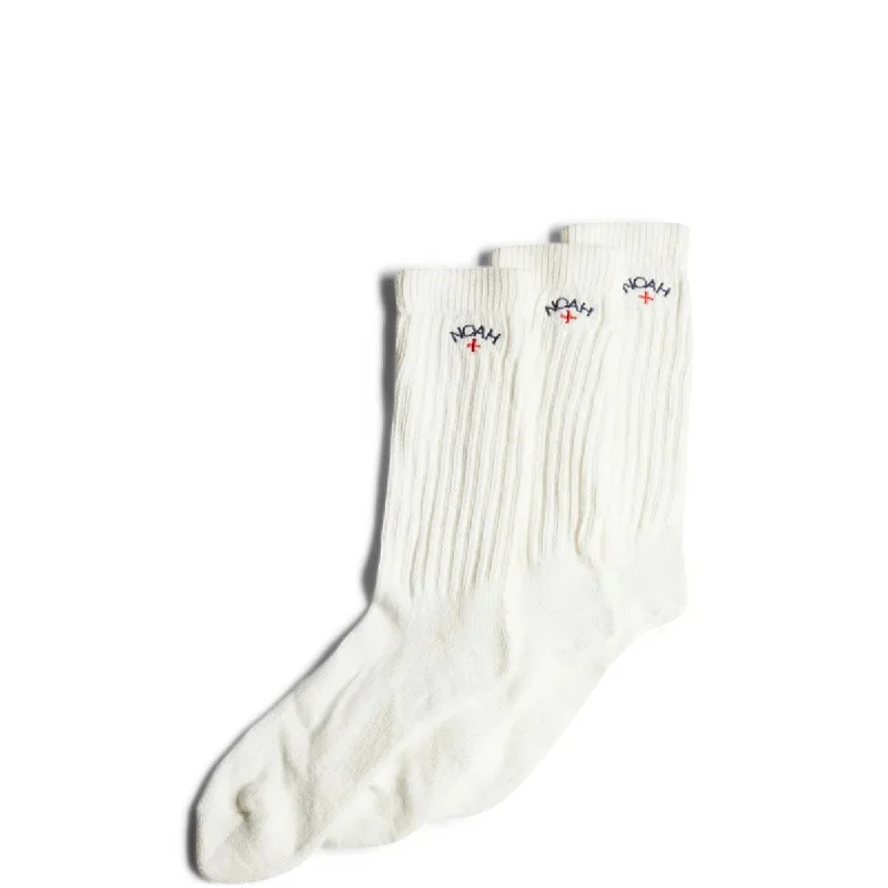 Classic White Socks-X NOAH SOCKS