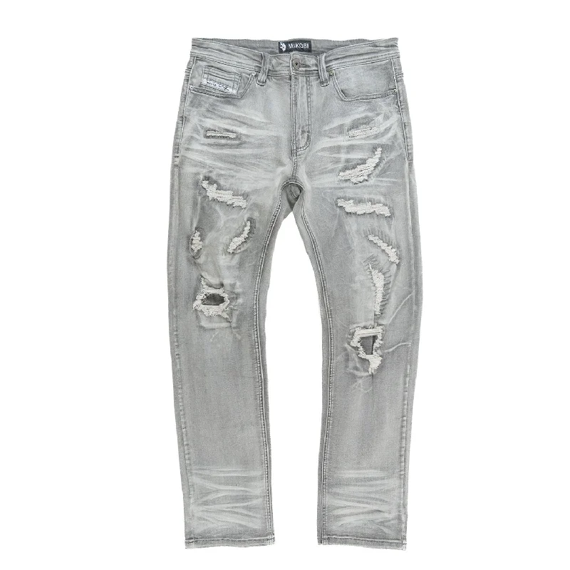 Vintage Style Pants-M1934 Romano Jeans - Gray