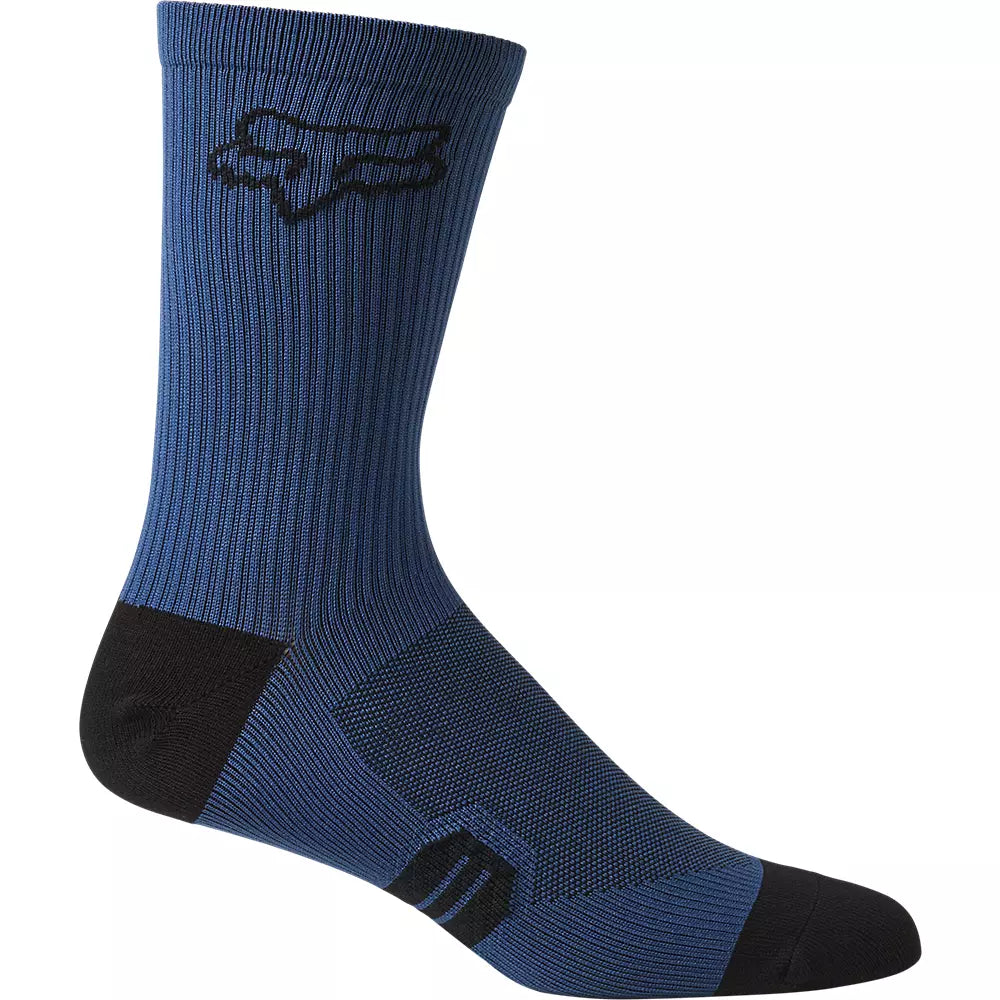 Trendy Hiker Socks-Fox Racing 6" Ranger Sock - Dark Indigo