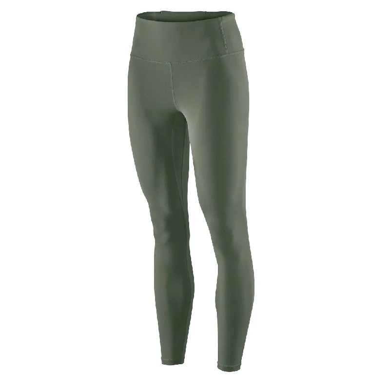 Breathable Sports Pants-Patagonia Womens Maipo 7/8 Tights Hemlock Green