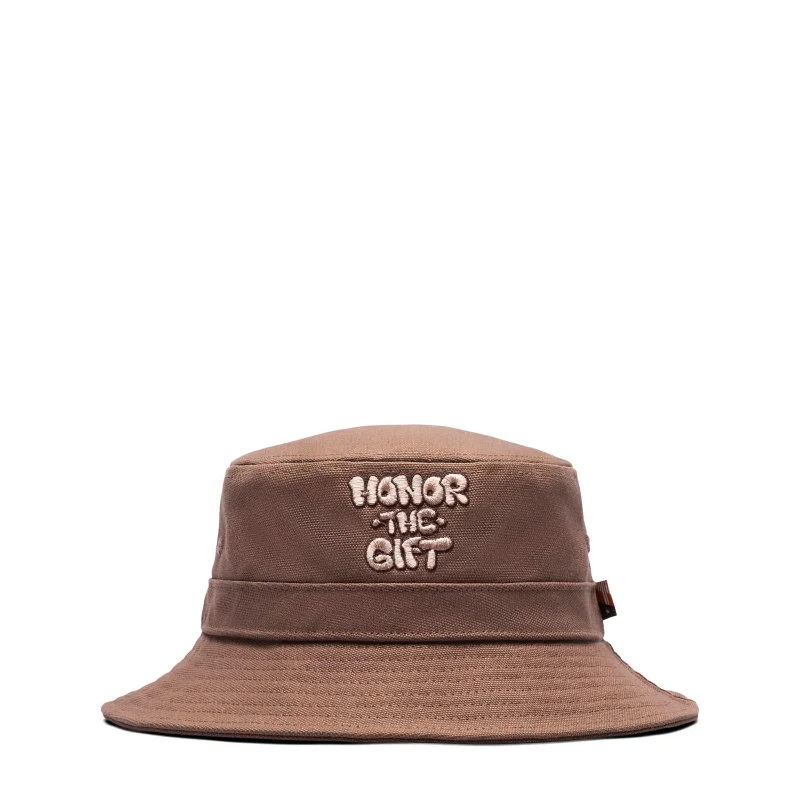 Classic Black Hat-SCRIPT BUCKET HAT