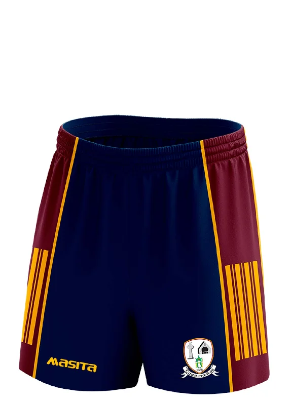 Comfortable Lounge Shorts-Carnaross GAA Training Shorts Adult