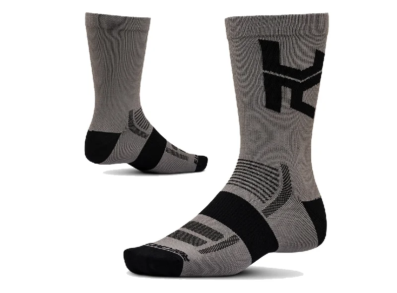 Stylish Sport Socks-Ride Concepts Unisex Sidekick Sock - Charcoal