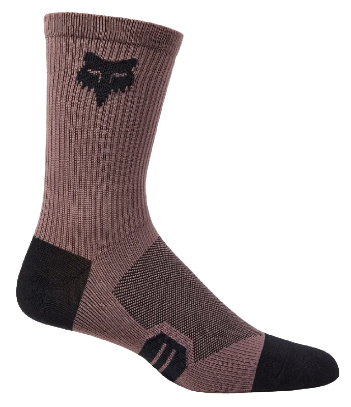 Cozy Fleece Socks-Fox Racing 6" Ranger Sock - Cordovan