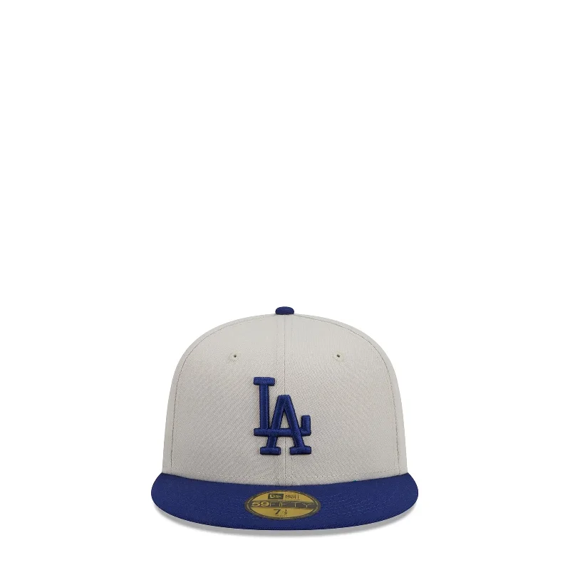 Adjustable Cap Hat-59FIFTY LOS ANGELES DODGERS FARM TEAM FITTED CAP