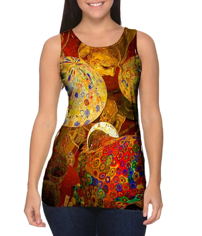 Bold Design Tank Top-Colorful Objects