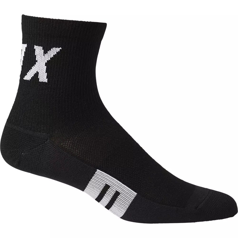 High-Performance Running Socks-Fox Racing 4" Flexair Merino Sock - Womens - Black