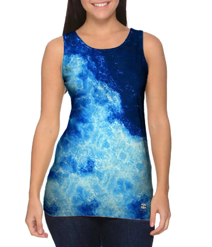 Athletic Performance Tank-Deep Ocean Deeper Water