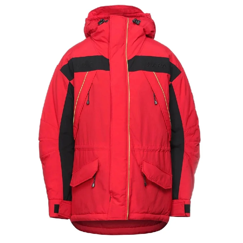 Custom Design Jacket-Napapijri Epoch 1 Padded Red Jacket