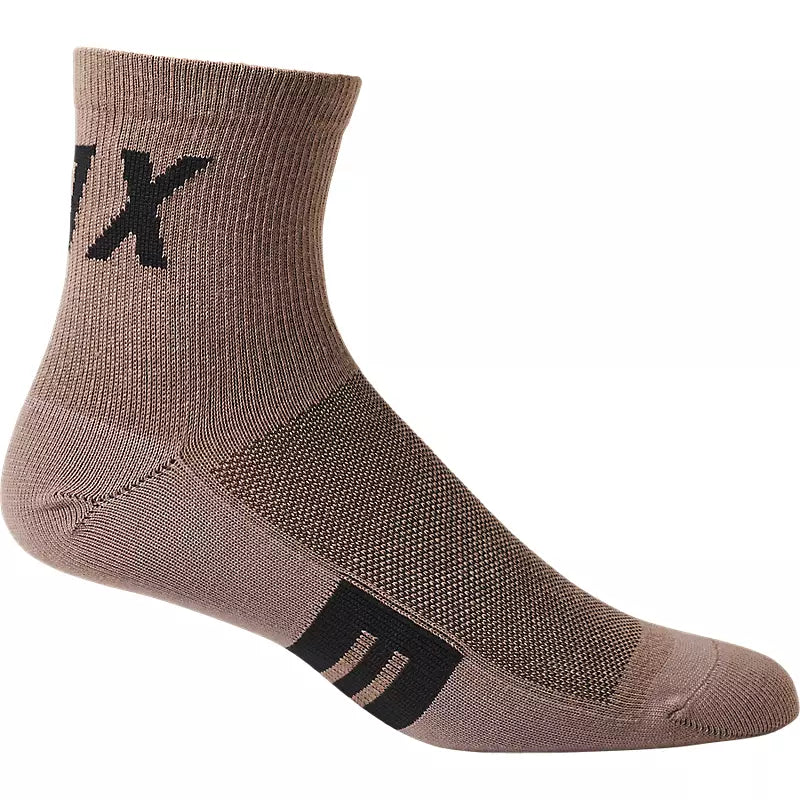 Comfortable Athletic Socks-Fox Racing 4" Flexair Merino Sock - Plum Perfect