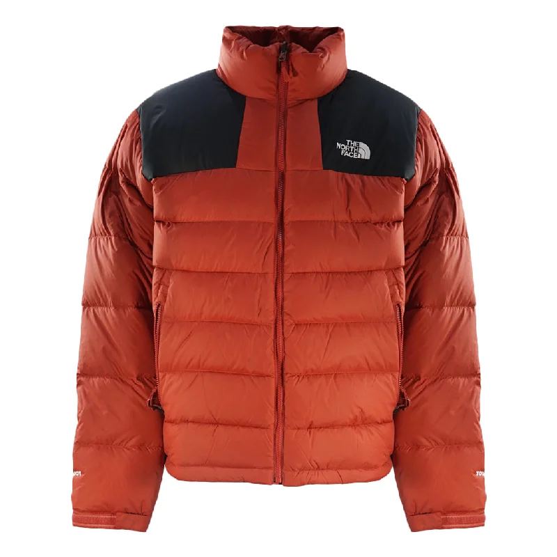 Performance Ski Jacket-The North Face M Massif Orange Jacket