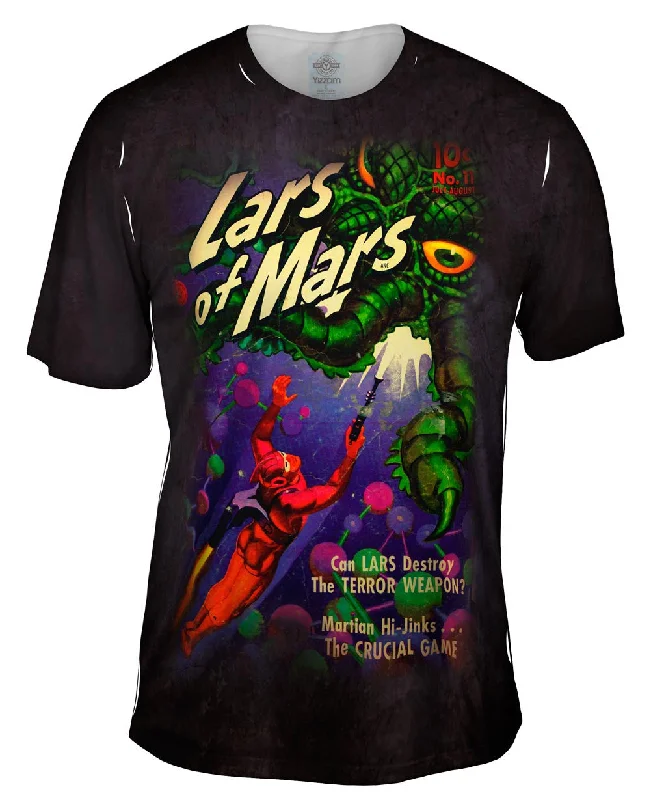 Bold Color T-shirt-Lars of Mars Comic Retro