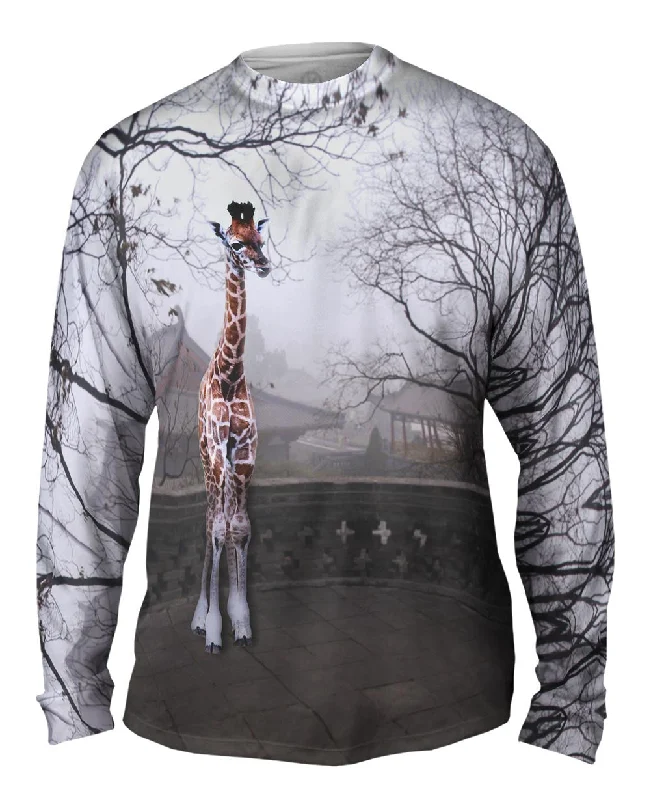 Soft Fleece Long Sleeve Shirt-Giraffe China